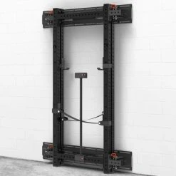 Rogue Fitness Monster Lite RML-390FULLW Fold Back Wall Mount Power Rack -Rogue Fitness Shop 390full monster lite fold back rack 4 xmbk1t
