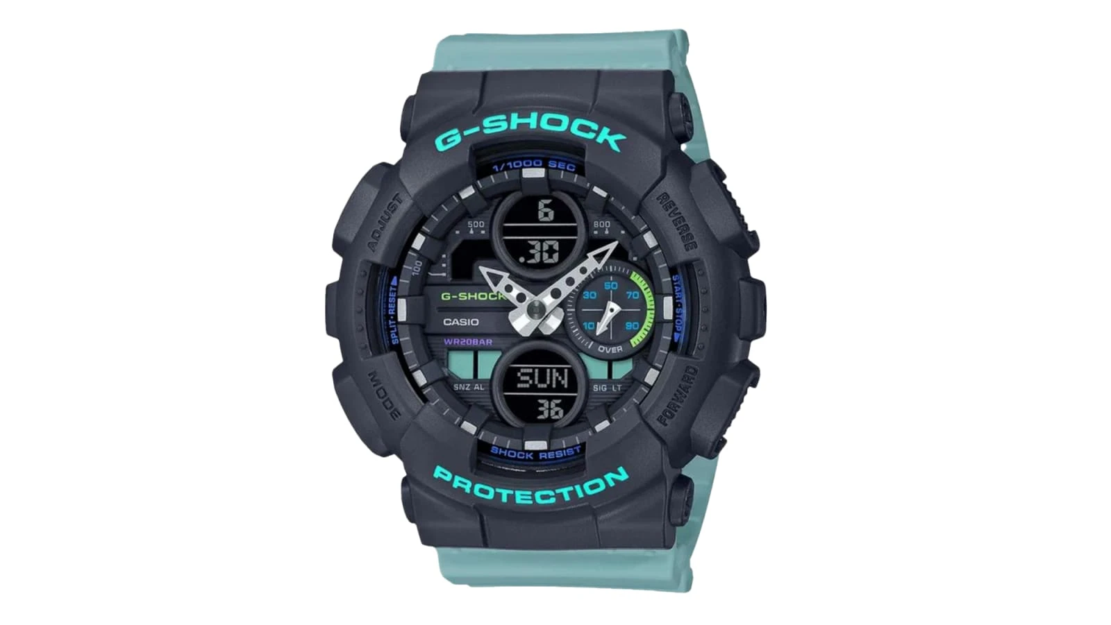 Casio Women’s G-Shock GMAS140-2A 3 Casio Women’s G-Shock GMAS140-2A