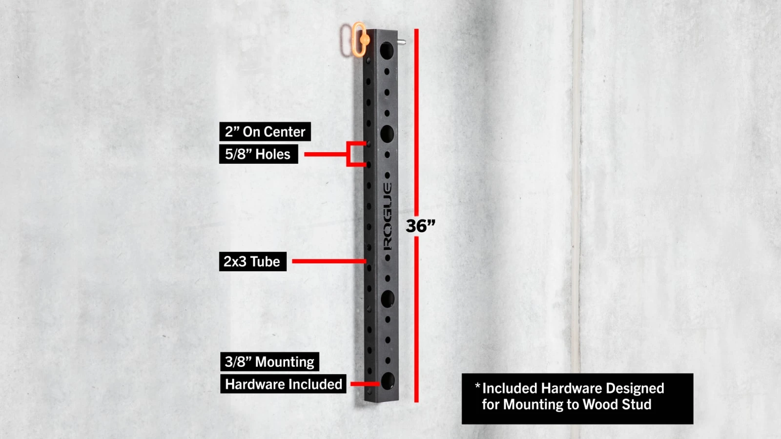 Rogue Fitness The 2x3 Strip® 2.0 5 Rogue Fitness The 2x3 Strip® 2.0 - Image 3