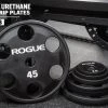 Rogue Fitness Rogue 6-Shooter Urethane Olympic Grip Plates 2 Rogue Fitness Rogue 6-Shooter Urethane Olympic Grip Plates -Rogue Fitness Shop IP0179 H lvlnb8
