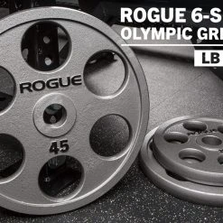 Rogue Fitness Rogue 6-Shooter Olympic Grip Plates