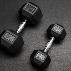 Unbranded Rubber Hex Dumbbell -Rogue Fitness Shop IP1100 WEB1 jjjovd