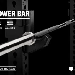 Rogue Fitness Rogue 20KG Ohio Power Bar - Black Zinc
