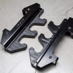 Rogue Fitness Rogue Monster 3-Bar Keyhole Gun Rack™ -Rogue Fitness Shop RA1591 BLACK MG web5 r23dmw