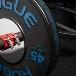 OSO Mighty Axle Collars - Red -Rogue Fitness Shop RA1825 AN RD web3 axyzgo