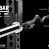 Rogue Fitness Rogue Rackable Curl Bar - Cerakote -Rogue Fitness Shop RA1966 EBLACK BR H owdvm8