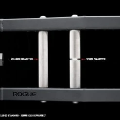 Rogue Fitness Rogue MG-4C Multi Grip Camber Bar -Rogue Fitness Shop RA2642 32mm Grips GFX rdpbcx